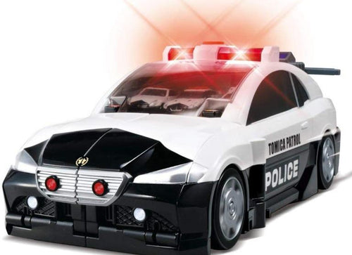 Load image into Gallery viewer, Takara Tomy Tomica World Transform Dispatch! Scramble Big Patrol police car
