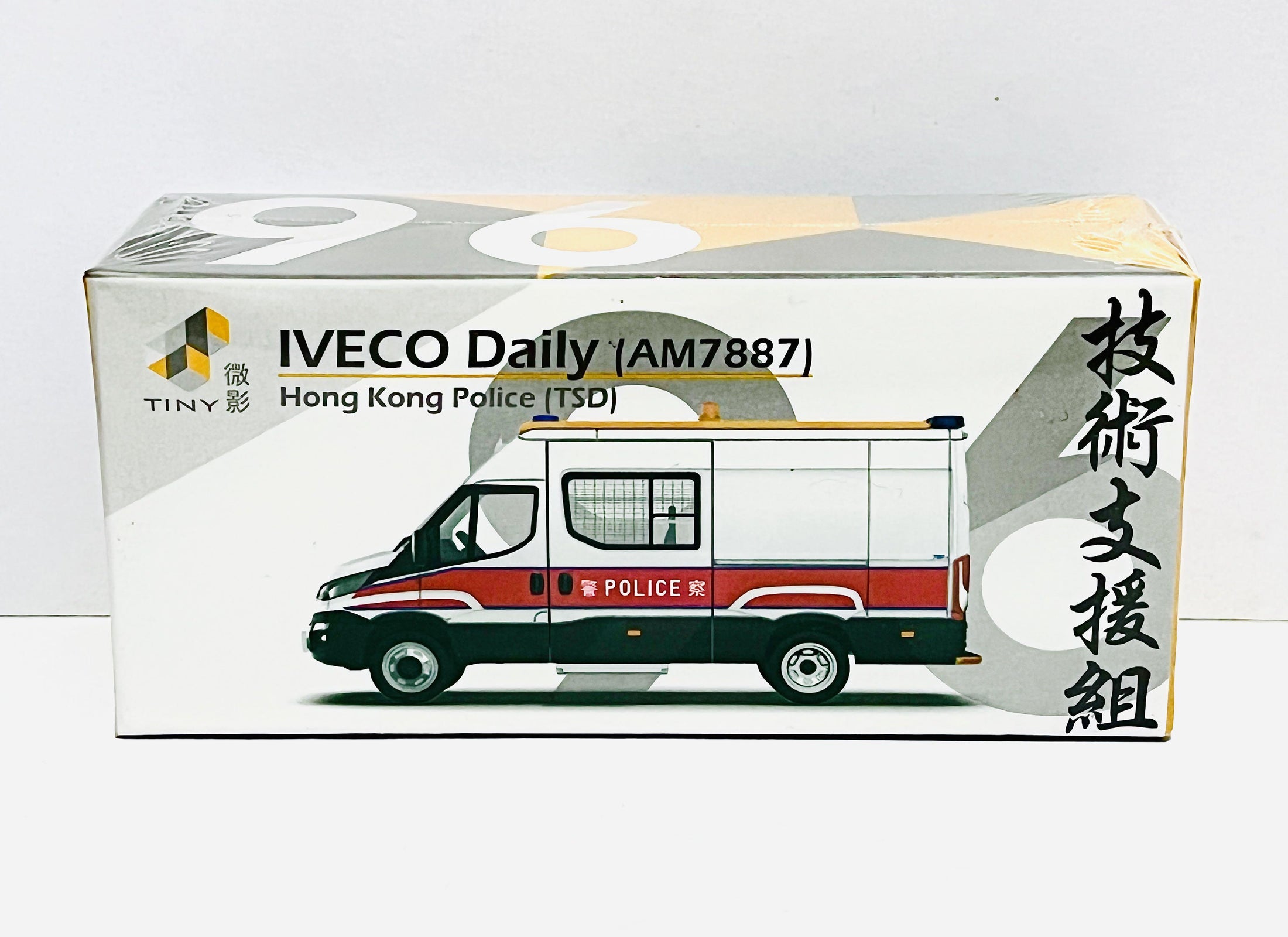Tiny City 96 Die-cast Model Car - Iveco Daily Police Patrol Car TSD