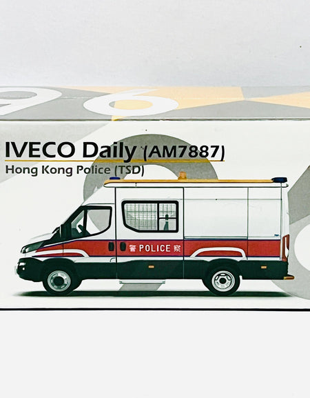 Tiny City 96 Die-cast Model Car - Iveco Daily Police Patrol Car TSD