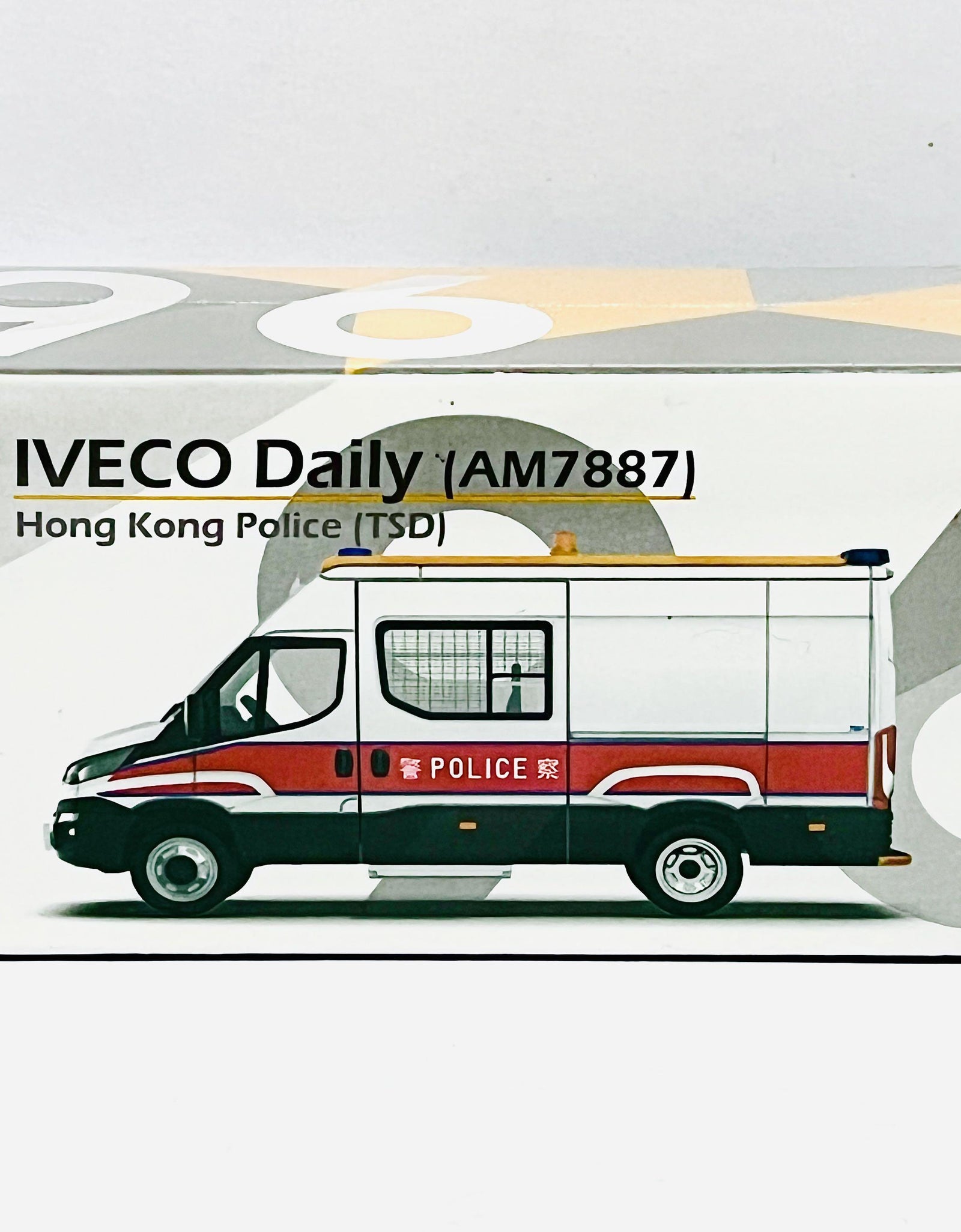Tiny City 96 Die-cast Model Car - Iveco Daily Police Patrol Car TSD