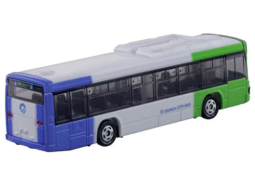 Load image into Gallery viewer, Takara Tomy Tomica #129 1/82 Isuzu Erga Osaka City Bus Diecast model car
