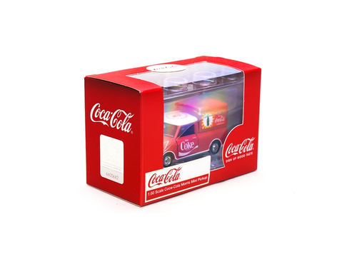 Load image into Gallery viewer, Tiny City Die-cast Model Car - 1/50 Morris Mini Pickup Coca-Cola
