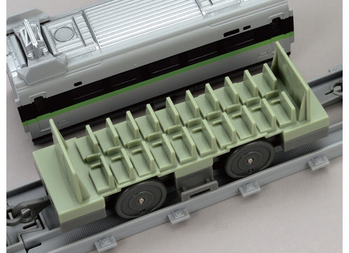 Load image into Gallery viewer, Takara Tomy PLARAIL Real Class 100 Series Sanyo Shinkansen Fresh Green has Light
