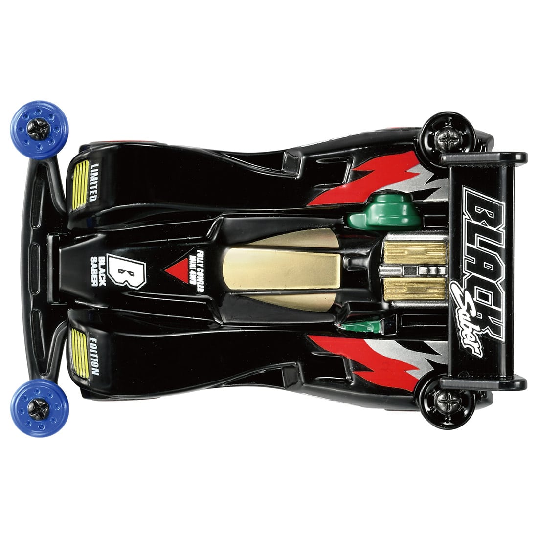 Takara Tomy Tomica Premium Unlimited Mini 4WD Black Saber Model Car