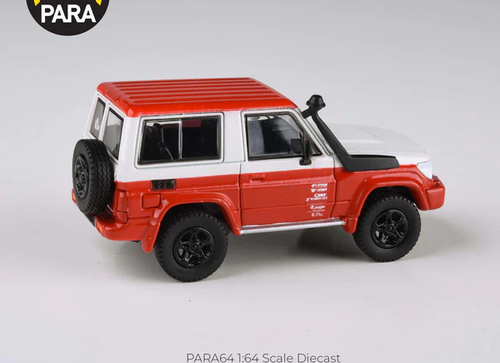 Load image into Gallery viewer, PARA64 1/64 2014 Toyota Land Crusier 71 Short Wheel Base 2023 Autosalon LHD
