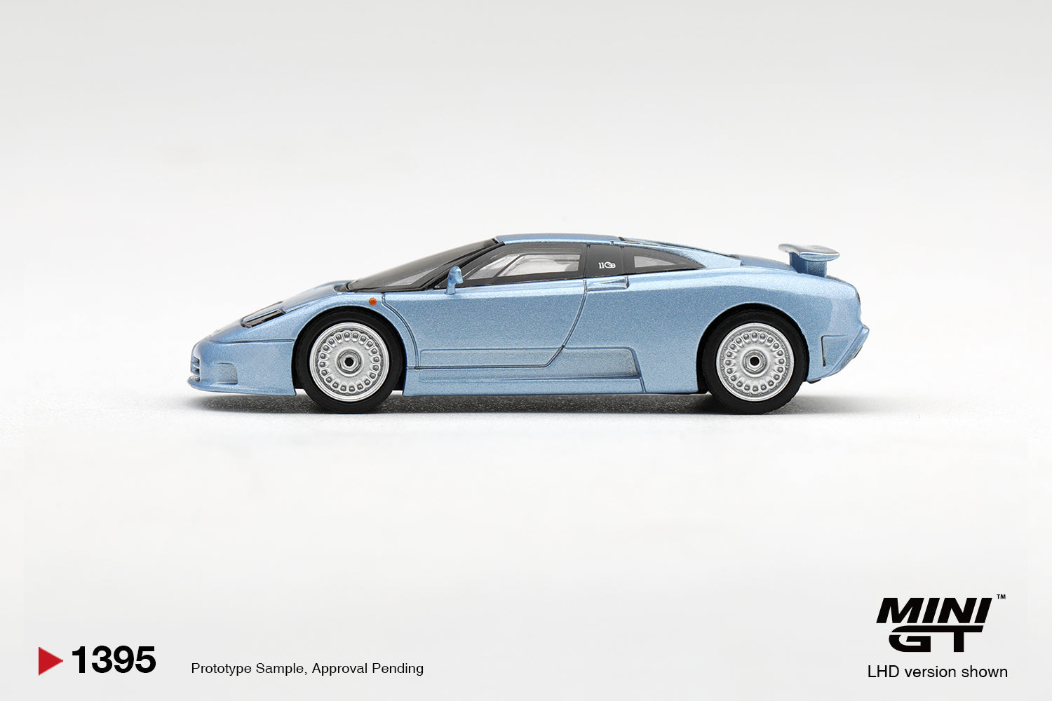 (Pre-order) Mini GT #1395 Bugatti EB110 GT Azzurro Metallizzato Mondial de 1992