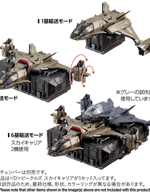 Load image into Gallery viewer, Takara Tomy DIACLONE D-08 &lt;D&gt; VEHICLES SKY CARRIER #939160
