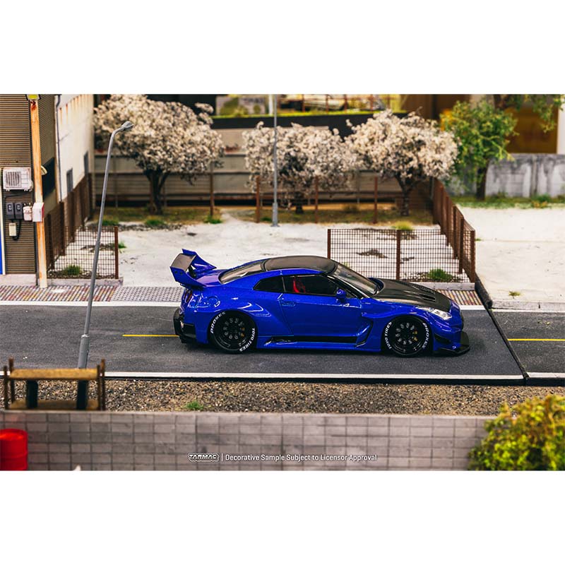 Tarmac Works 1/43 LB-Silhouette WORKS GT NISSAN 35GT-RR Candy Blue