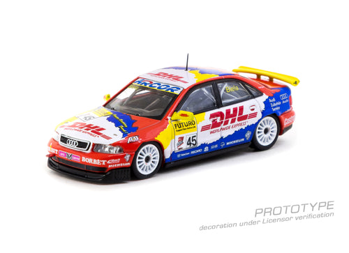 Load image into Gallery viewer, (Pre-order) Tarmac Works 1/64 Audi A4 Quattro Super Tourenwagen Cup 1998 Frank
