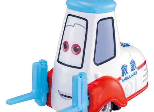 Load image into Gallery viewer, Tomica Takara Tomy Disney PIXAR CARS C-23 Guido (Ambulance Type) Diecast Toy Car
