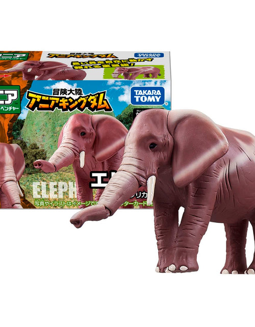 Load image into Gallery viewer, Takara Tomy Adventure Continent Ania Kingdom Amine Elephant Figure
