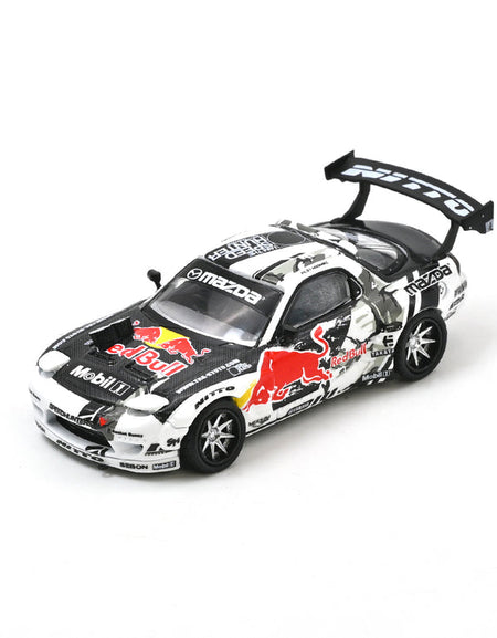 (Pre-order) INNO64 1/64 MAZDA RX-7 MAD MIKE "MADBUL Gen6" Diecast Model Car