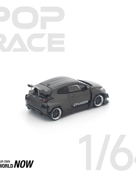 POPRACE 1/64 PANDEM GR YARIS CARBON EDITION Diecast Model Car