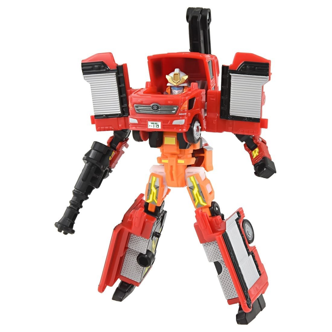 Takara Tomy Tomica Jobraver TJBDX Unite Fire Braver Fire Engine & Boat Set