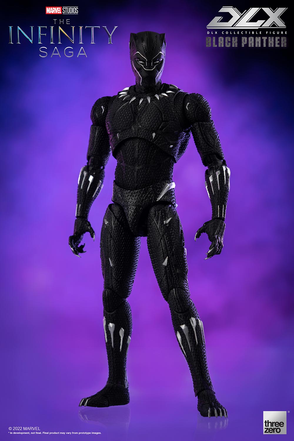 ThreeZero Marvel Studios The Infinity Saga DLX Black Panther Figure