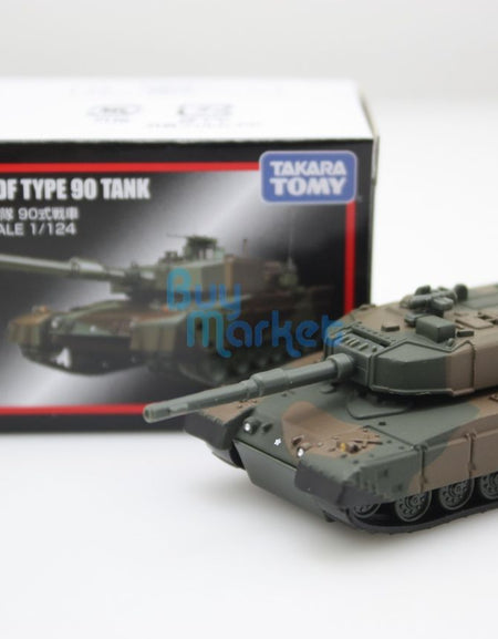 Takara Tomy Tomica Premium 03 JSDF Type 90 Tank Scale 1/124  Diecast Toy Car