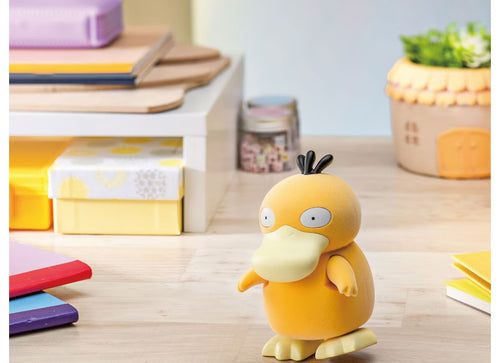 Load image into Gallery viewer, Takara Tomy Pokemon Come On Psyduck Walking and Reaction Figure Toy
