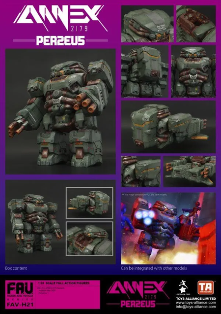 TOYS ALLIANCE ANNEX 2179 FAV-H21 Per2eu5 Action Figure Set