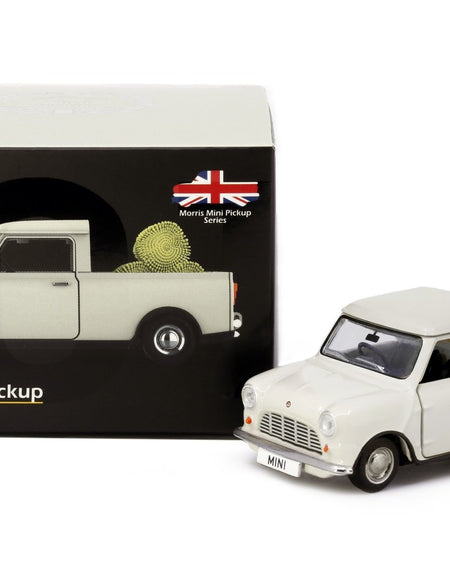 Tiny City Die-cast Model Car - Morris Mini Pickup (Cream)