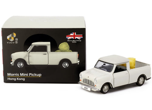 Load image into Gallery viewer, Tiny City Die-cast Model Car - Morris Mini Pickup (Cream)
