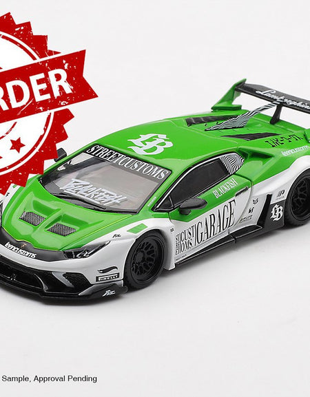 (Pre-order) MINI GT #1226 LB WORKS Lamborghini Huracán GT STREET CUSTOMS Car