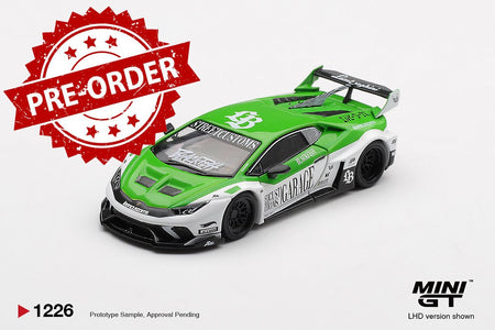 (Pre-order) MINI GT #1226 LB WORKS Lamborghini Huracán GT STREET CUSTOMS Car
