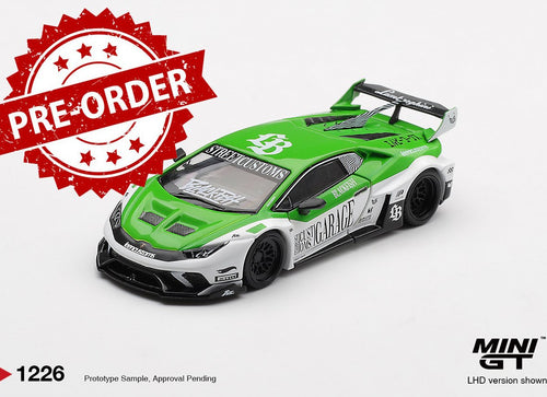 Load image into Gallery viewer, (Pre-order) MINI GT #1226 LB WORKS Lamborghini Huracán GT STREET CUSTOMS Car
