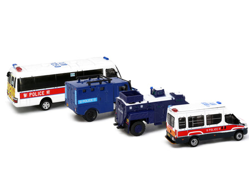 Load image into Gallery viewer, Tiny City Die-cast Model Car - Bs20 PTU Vehicle 4 Cars Box Set
