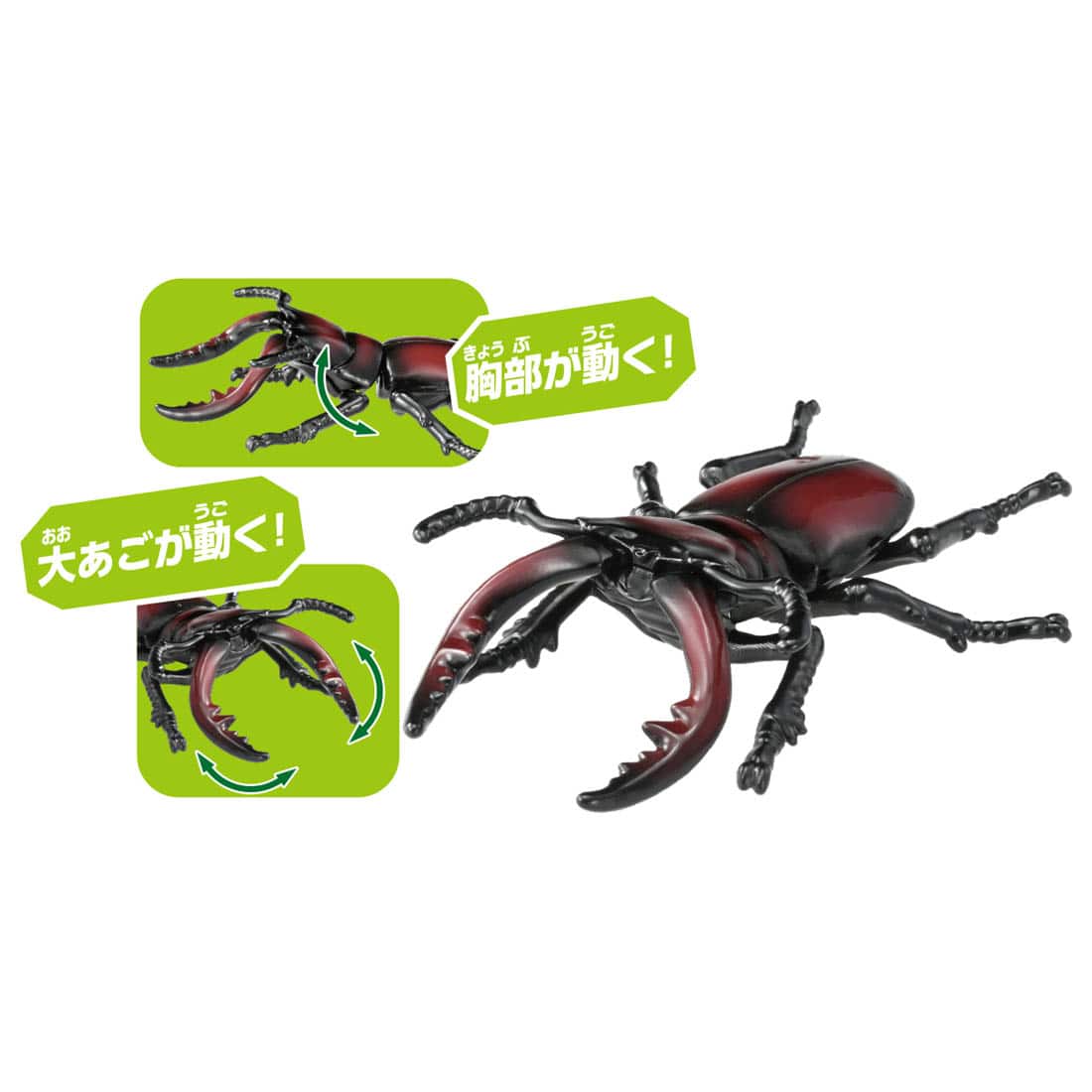 Takara Tomy ANIA animal Action Figure - AS-43 Prosopocoilus Inclinatus