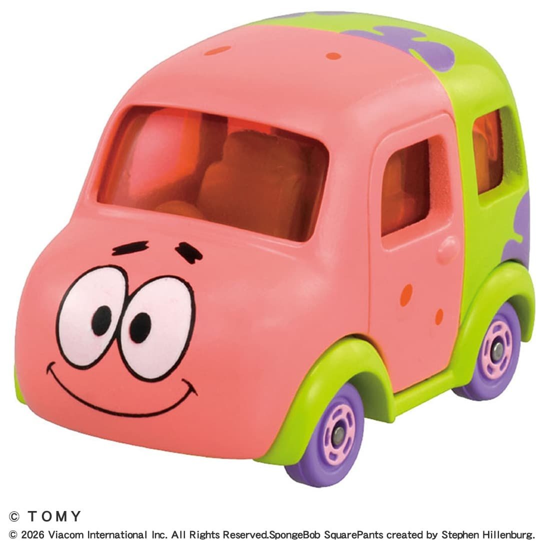 Takara Tomy Dream Tomica SP SpongeBob Patrick Diecast Model Car