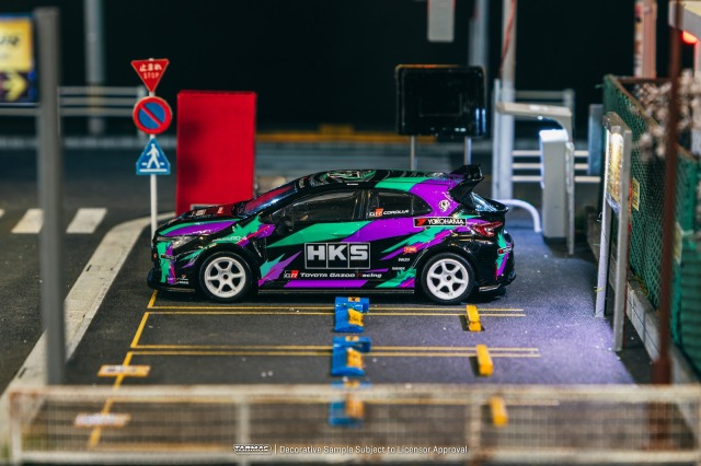 Tarmac Works HKS Toyota GR Corolla Diecast Model Car