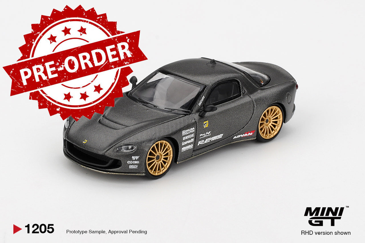 (Pre-order) MINI GT #1205 Mazda RX-7 RE-Amemiya Matsukiyo KOKU 3 Rotor NA-7 TAS