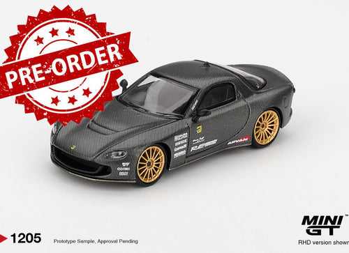 Load image into Gallery viewer, (Pre-order) MINI GT #1205 Mazda RX-7 RE-Amemiya Matsukiyo KOKU 3 Rotor NA-7 TAS
