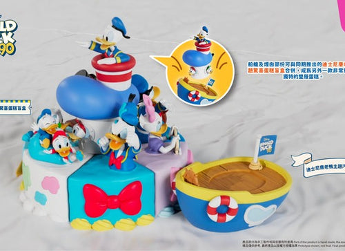 Load image into Gallery viewer, Soap Studio x Disney Donald Duck's Boat Stackable Ornaments 90 Figure
