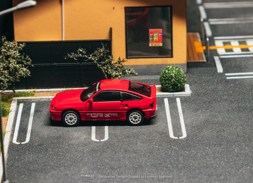 Load image into Gallery viewer, (Pre-order) Tarmac Works 1/64 HONDA Ballade Sports MUGEN CR-X PRO Red Diecast
