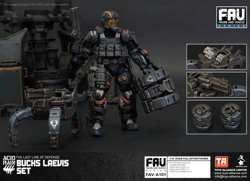 Load image into Gallery viewer, TOYS ALLIANCE x Acid Rain FAV-A101 Bucks Laevis Set Action Figure
