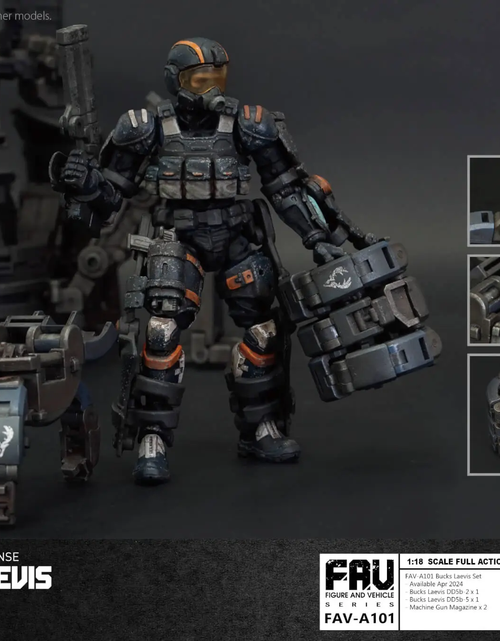 Load image into Gallery viewer, TOYS ALLIANCE x Acid Rain FAV-A101 Bucks Laevis Set Action Figure
