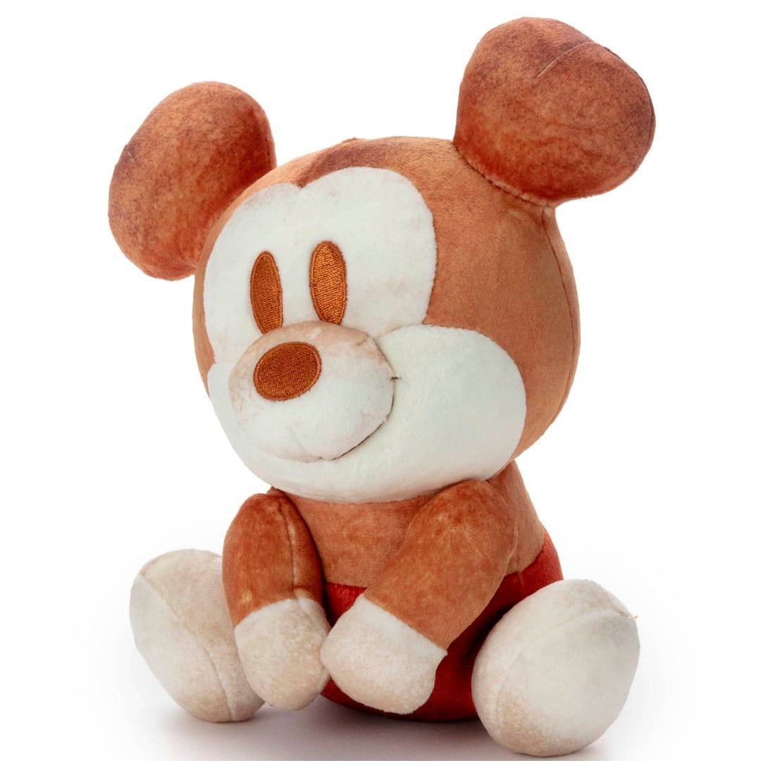 Takara Tomy ARTS Disney Soft Plush Nui Bread Style S Size Sitting Mickey Mouse