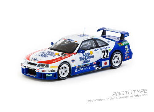 Load image into Gallery viewer, Tarmac Works 1/64 Nissan NISMO GT-R LM 24h of Le Mans 1995 Model
