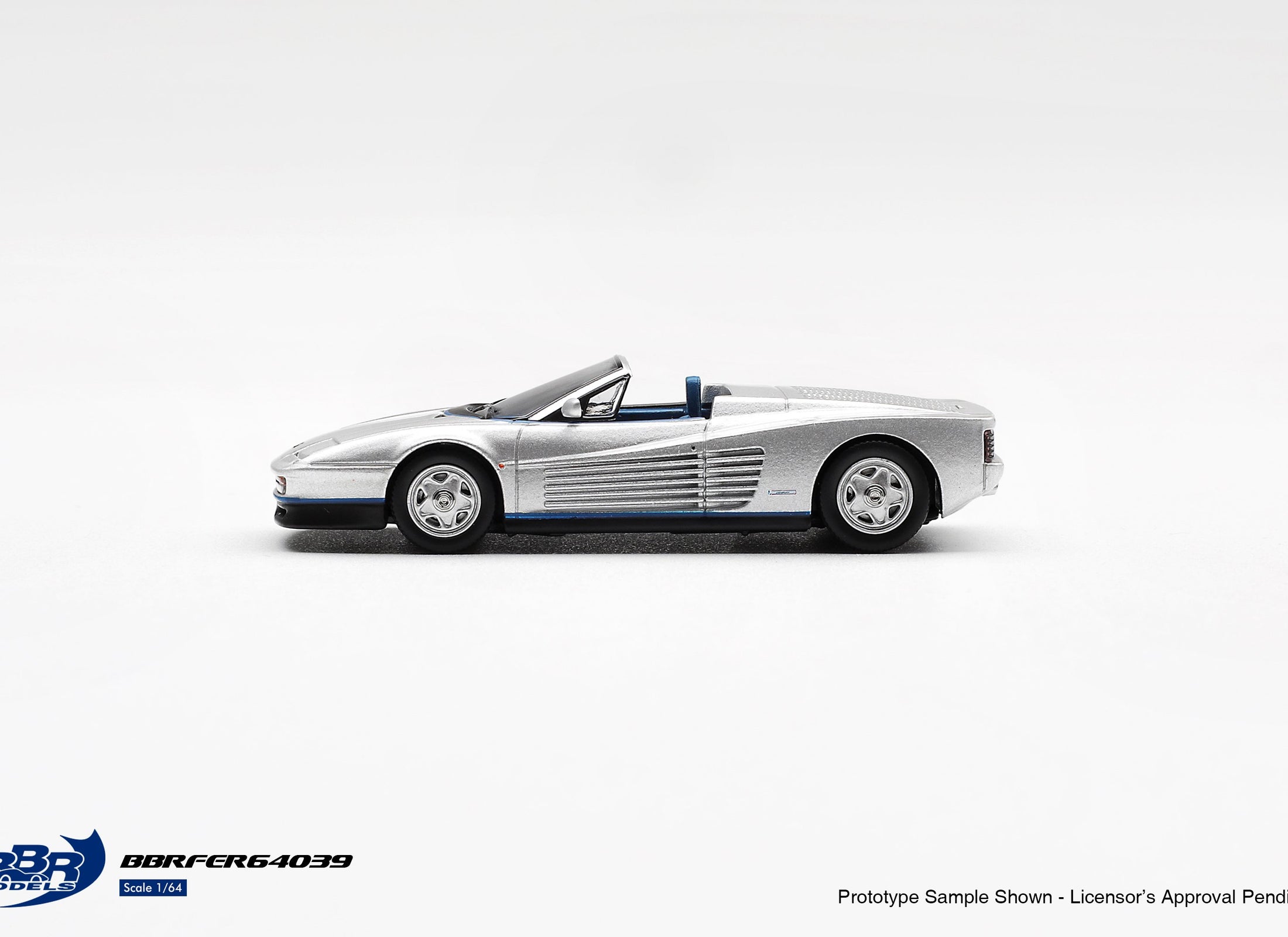 (Pre-order) BBR 1/64 Ferrari Testarossa Spider Pininfarina Gianni Agnelli Model