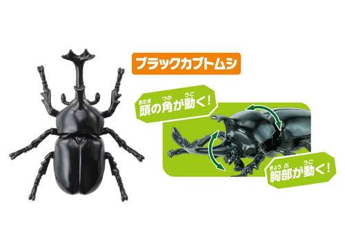 Load image into Gallery viewer, Takara Tomy Ania AA-05 World Insect King Figure Set beetle
