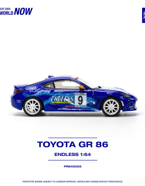 Load image into Gallery viewer, POPRACE 1/64 GR86 ENDLESS Diecast Model Car
