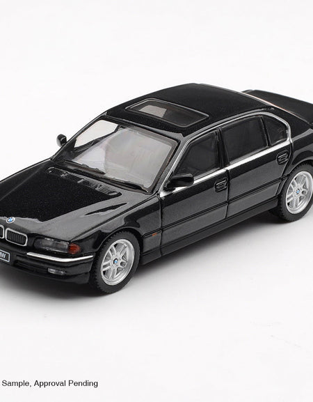 (Pre-order) Mini GT #1242 BMW 750IL Black Sapphire LHD Diecast Model Car