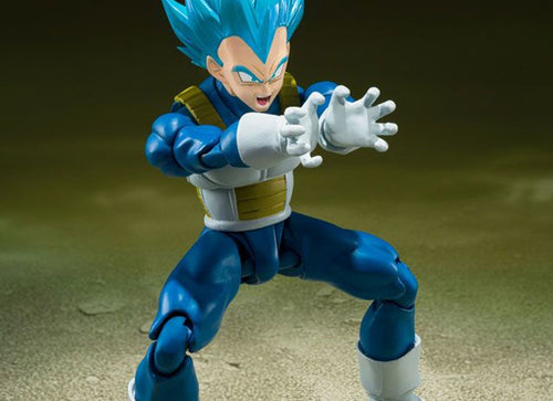 Load image into Gallery viewer, Bandai S.H.Figuarts Dragon Ball Super Saiyan God Vegeta Unwavering Saiyan Pride
