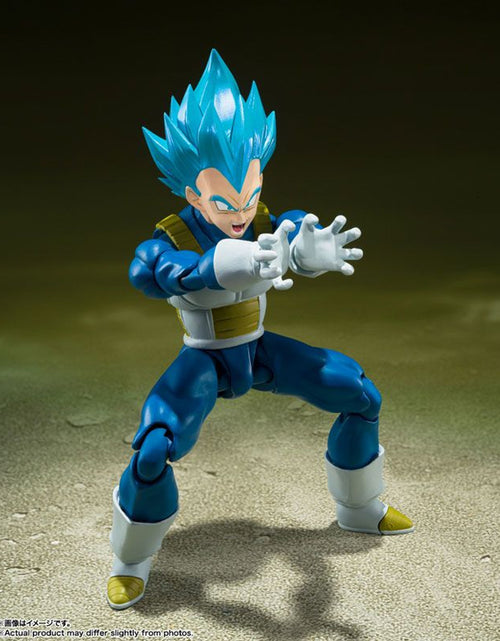 Load image into Gallery viewer, Bandai S.H.Figuarts Dragon Ball Super Saiyan God Vegeta Unwavering Saiyan Pride
