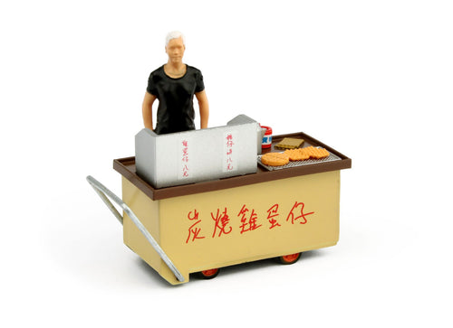 Load image into Gallery viewer, TINY Hong Kong City 1/35 HK Egg Waffle Cartful Diecast body Color painted Figure
