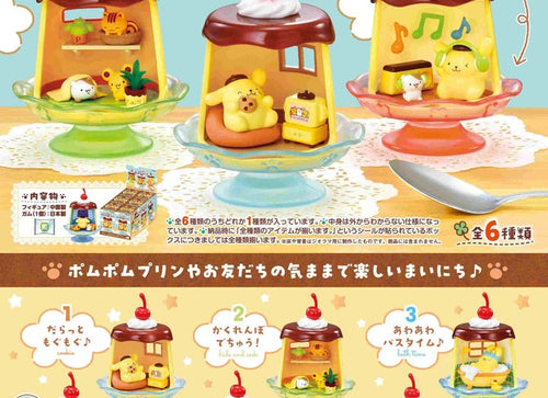 Load image into Gallery viewer, Re-ment POMPOMPURIN Daily Moments Complete box set of 6
