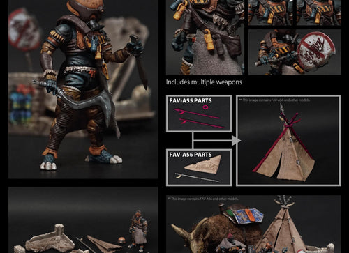 Load image into Gallery viewer, TOYS ALLIANCE x Acid Rain World FAV-A56 Kizmet Action Figure with accessories
