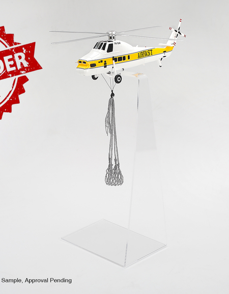 (Pre-order) Mini GT #MGTAC38 Sikorsky S58T Helicopter Camel Trophy 1985 Model