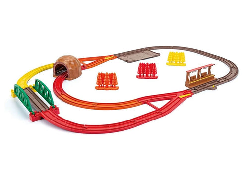 Load image into Gallery viewer, Takara Tomy Plarail Play Set Scenic Color Rail Kit - Autumn Leaves and Railroad

